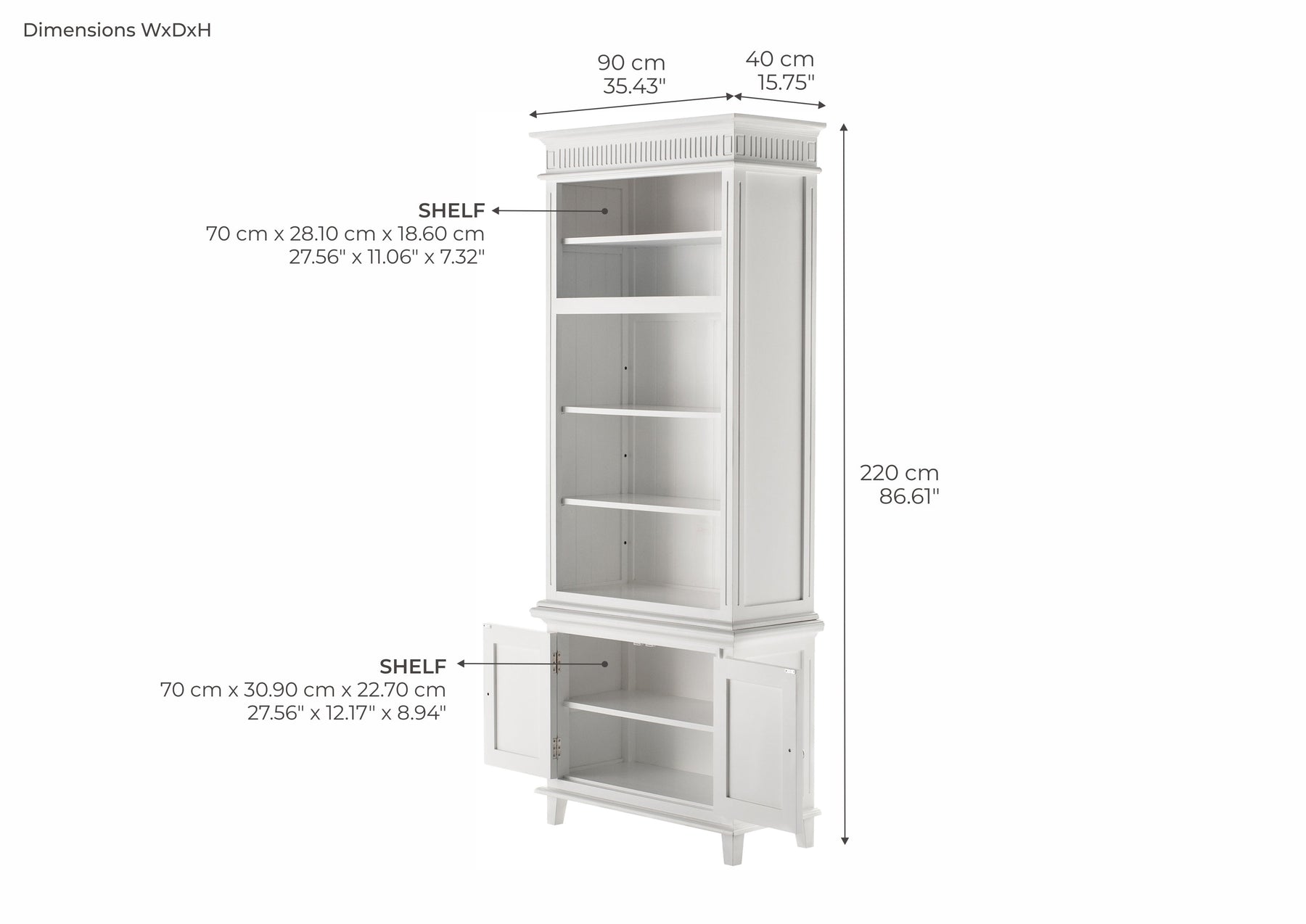 Unité de Hutch Single-Bay de Skansen - Lifestyle View | Marcottestyle