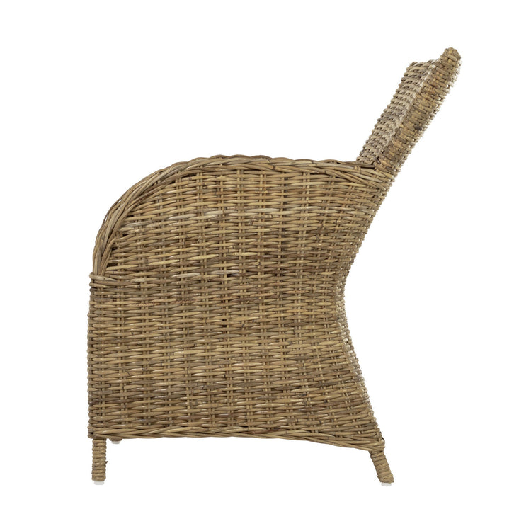 Rook Kubu Rattan Arm Chair | Marcottestyle