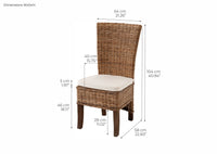 Salsa Kubu Rattan Esszimmerstuhl | Marcottestyle