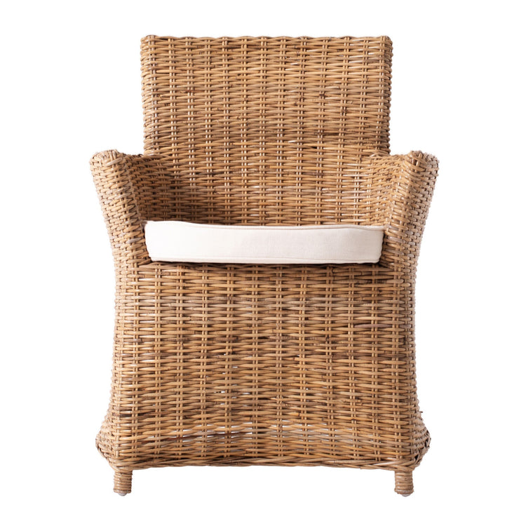 Bishop Kubu Rattan Arm Chair | Marcottestyle