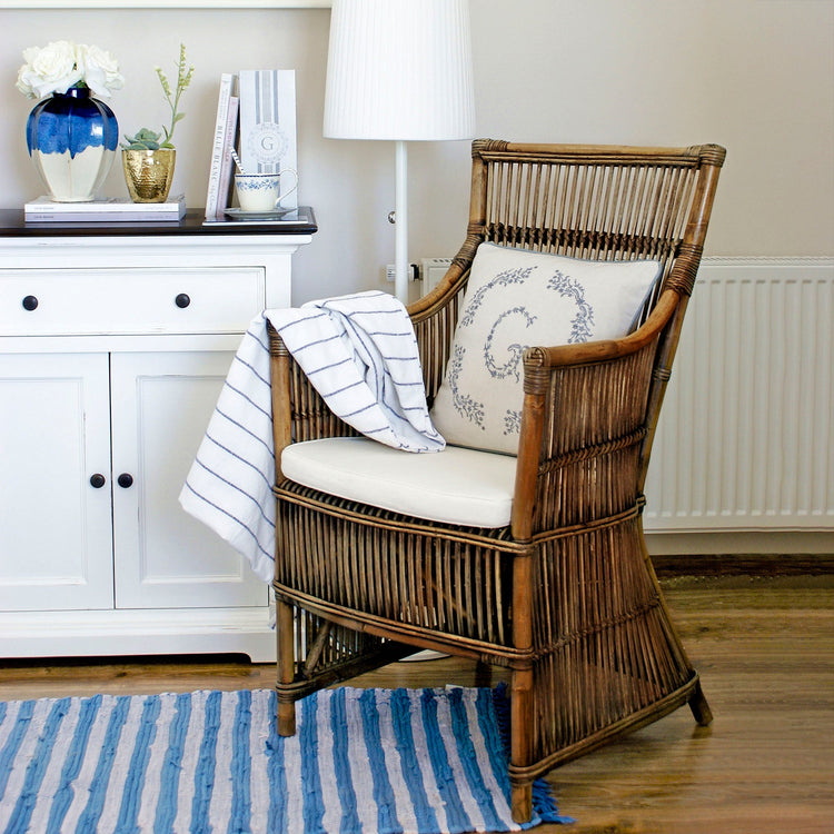 Duchess Kubu Rattan Arm Chair - lifestyle | Marcottestyle