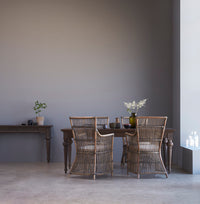 Herzogin Kubu Rattan Arm Chair - Lifestyle | Marcottestyle