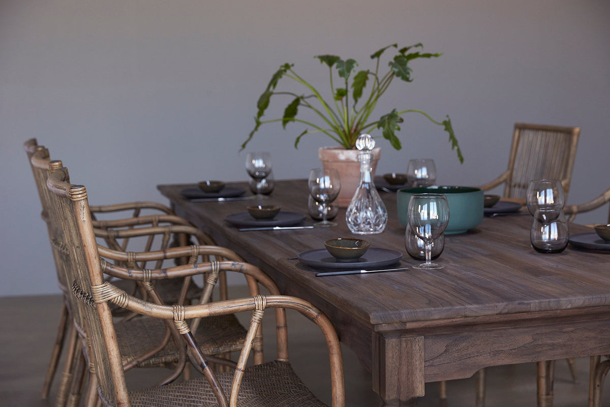 Duke Rattan Arm Chair - lifestyle | Marcottestyle