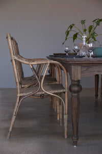 Duke Rattan Arm Chair - Lifestyle | Marcottestyle