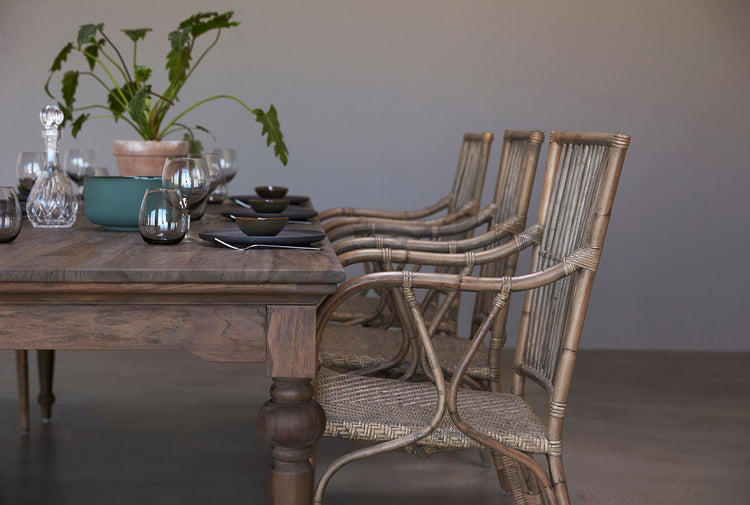 Duke Rattan Arm Chair - lifestyle | Marcottestyle