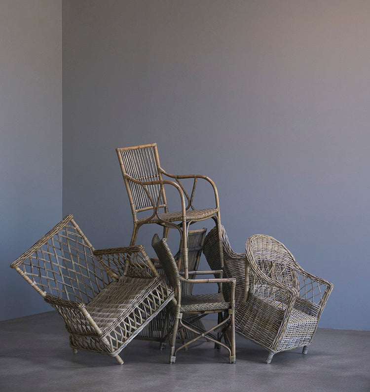 Duke Rattan Arm Chair - lifestyle | Marcottestyle