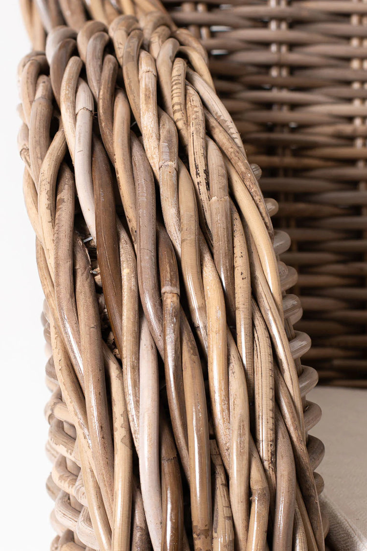 Baron Kubu Rattan Arm Chair - lifestyle | Marcottestyle