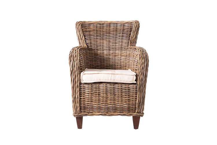 Baron Kubu Rattan Arm Chair | Marcottestyle