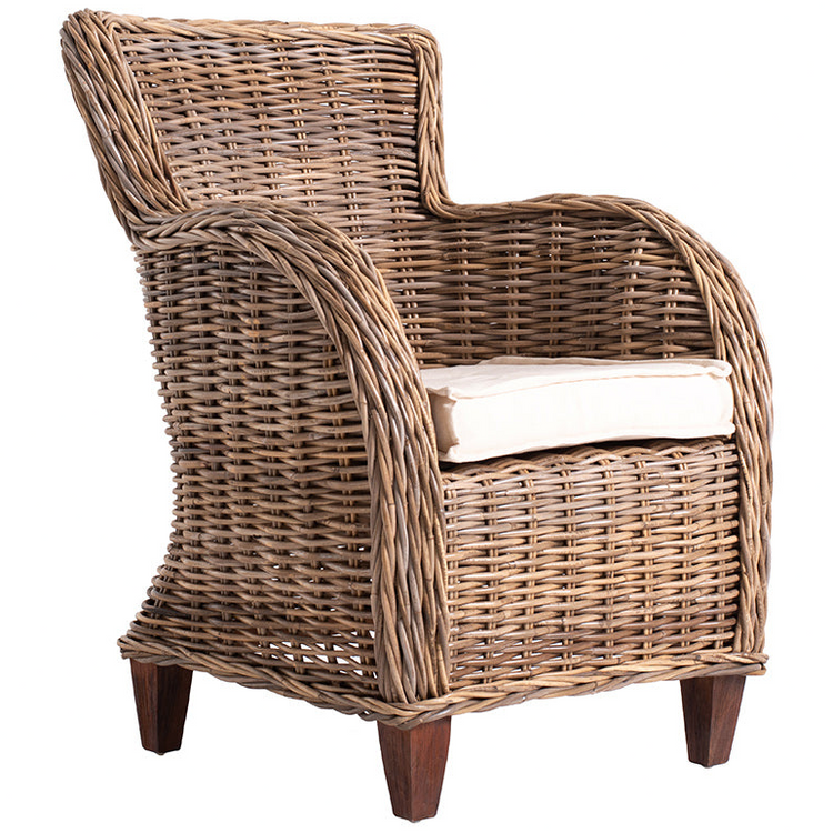 Baron Kubu Rattan Arm Chair | Marcottestyle