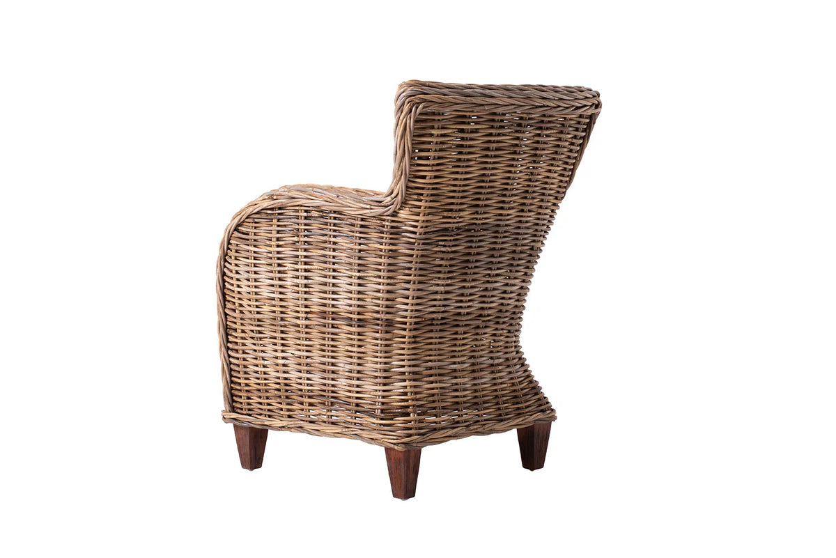 Baron Kubu Rattan Arm Chair | Marcottestyle