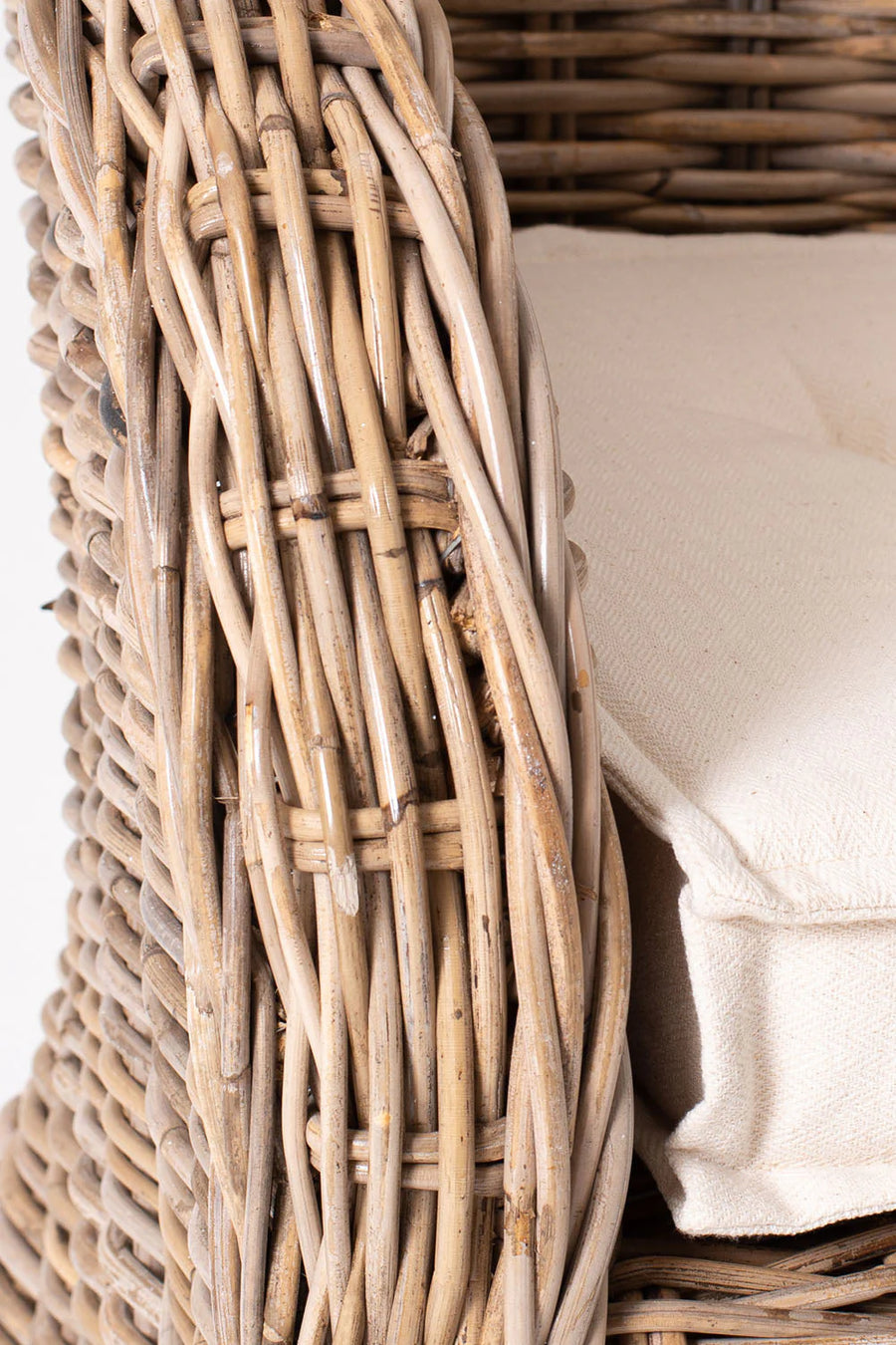 Baroness Kubu Rattan Arm Chair