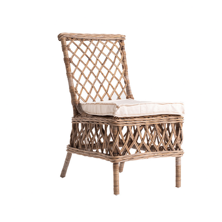 Marquis Kubu Rattan Dining Chair | Marcottestyle
