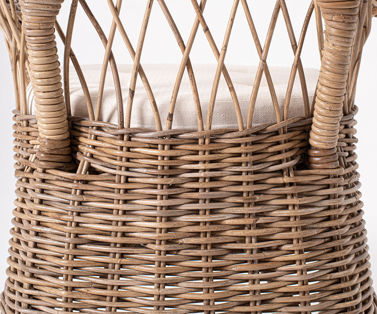 Wickerworks Monarch Chair - lifestyle | Marcottestyle