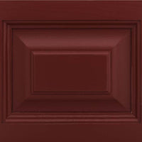 Material sample of the bordeaux finish of the Cabinet Loudun