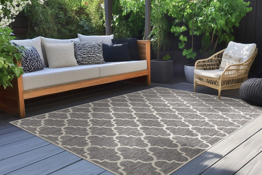 Outdoor Rug - Doria Silver