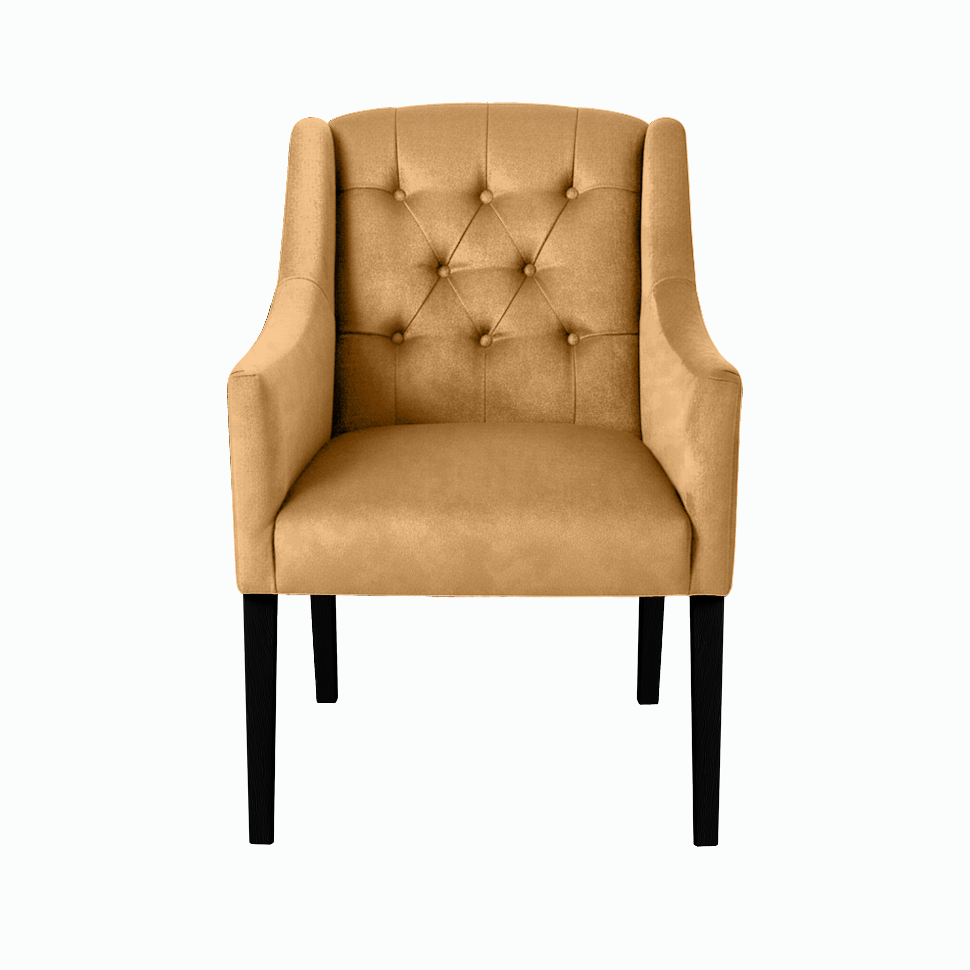 Dining Chair Canon – Alcantara Sand - Black feet