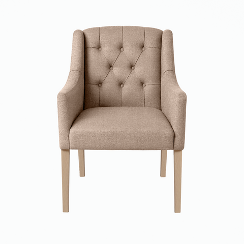 Dining Chair Canon – Beige - Oak feet