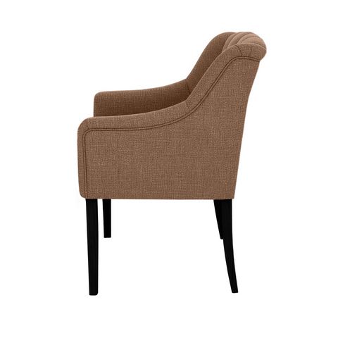 Dining Chair Canon – Light Brown - Black feet