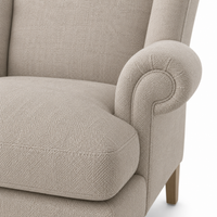 Chaiselongue Crombach - Beige - 117 x 167 x 105 cm - Customizable Luxury Chaiselongue (Copy)