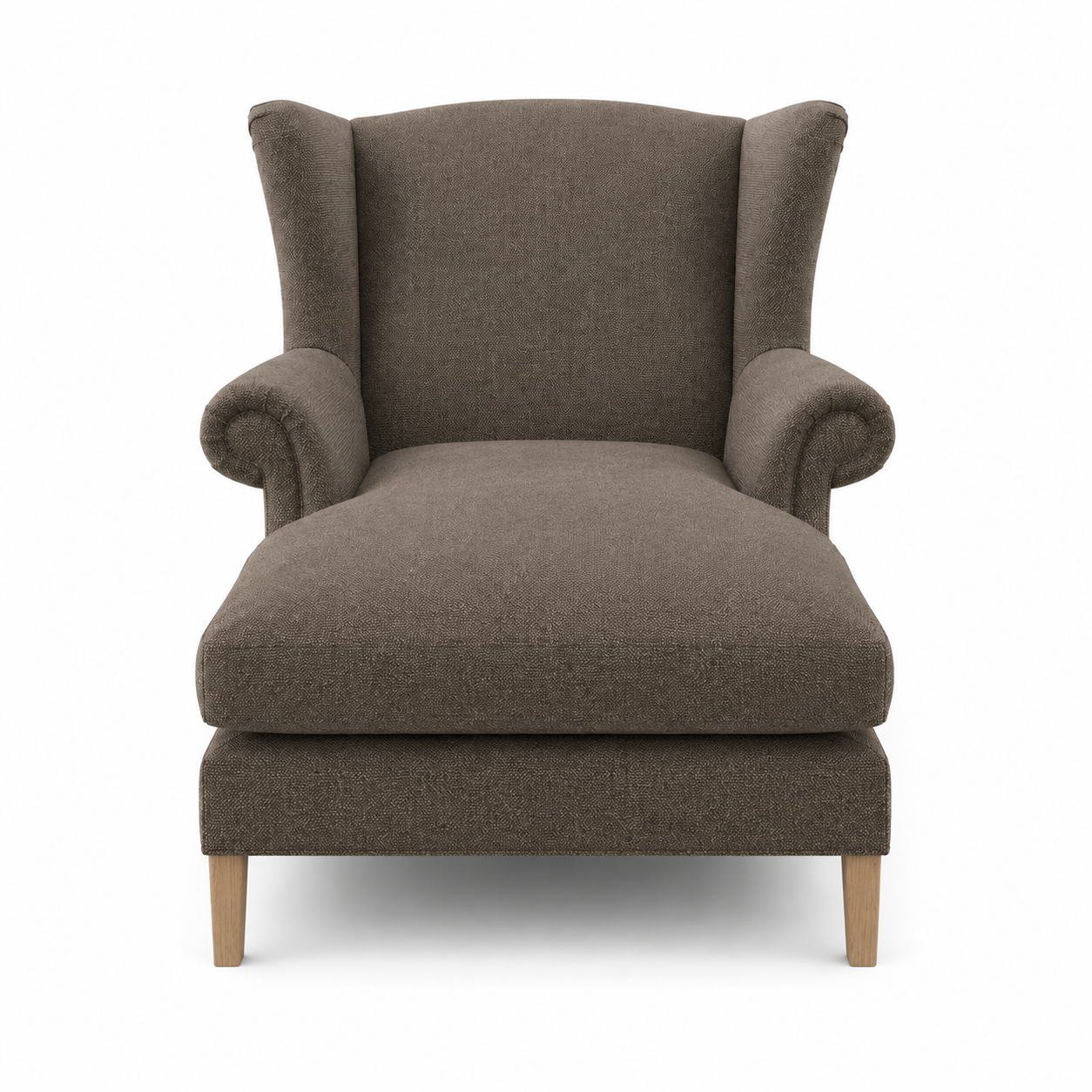 Chaiselongue Crombach - Braun - 117 x 167 x 105 cm - Customizable Luxury Chaiselongue