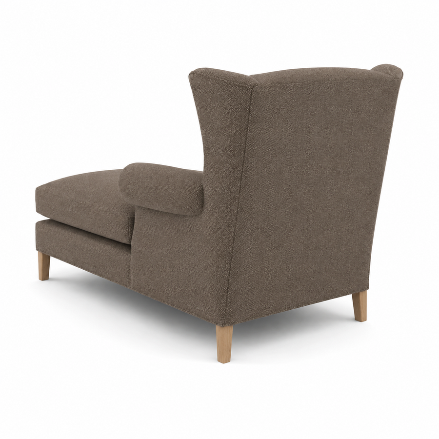 Chaiselongue Crombach - Braun - 117 x 167 x 105 cm - Customizable Luxury Chaiselongue
