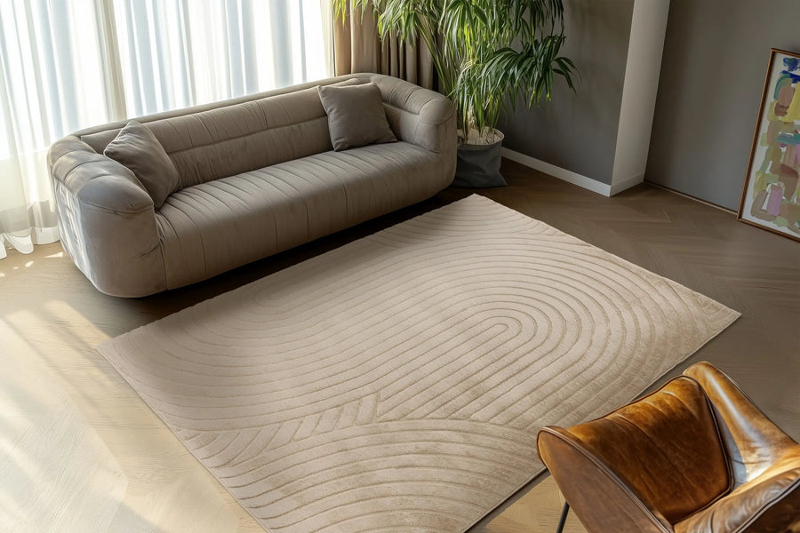 High-Pile Rug - Granada Beige