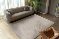 Hoogpolig Vloerkleed - Granada Licht taupe