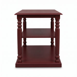 Console Table - Fleurie - Solid Wood - 110 x 60 x 89 cm - Bordeaux