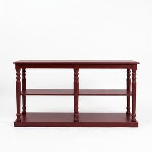 Console table - Jarnac - Solid Wood - 180 x 60 x 89 cm - Bordeaux