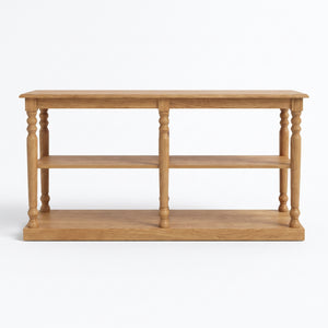 Console table - Jarnac - Solid Oak - 180 x 60 x 89 cm - Oak
