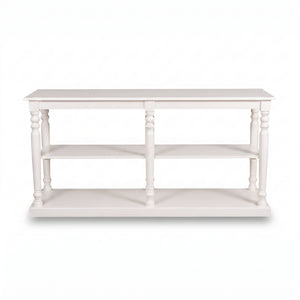 Console table - Jarnac - Solid Wood - 180 x 60 x 89 cm - White