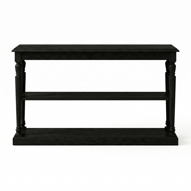 Consola Stefano - Roble Negro - 200 x 95 x 37 cm