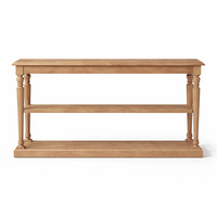 Console Stefano - Matt Massif Chêne - 200x95x37cm