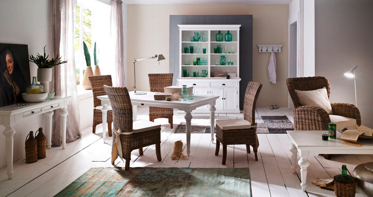 Halifax Coat Hanger Wall Unit 4 Hooks - Wit - lifestyle | Marcottestyle