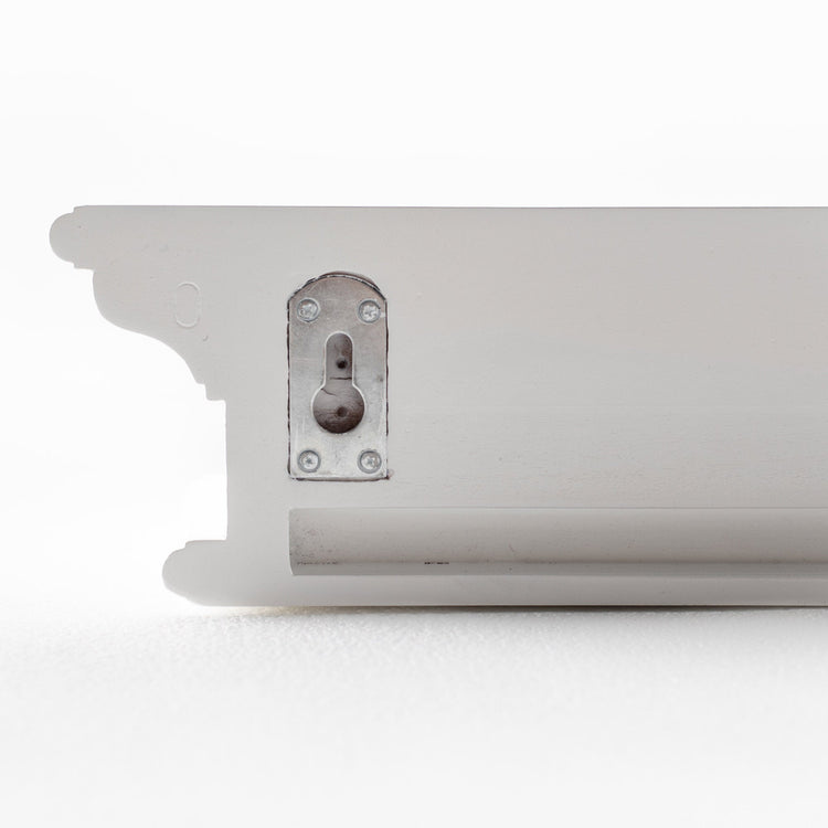Halifax Floating Wall Shelf 60cm - White - Lifestyle View | Marcottestyle