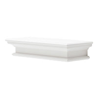 Halifax Flottant Mural Étagère 60cm - Blanc