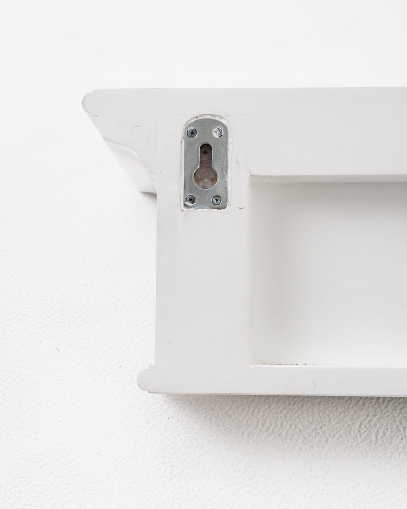Halifax 4 Hook Coat Rack 70cm - White - Lifestyle View | Marcottestyle