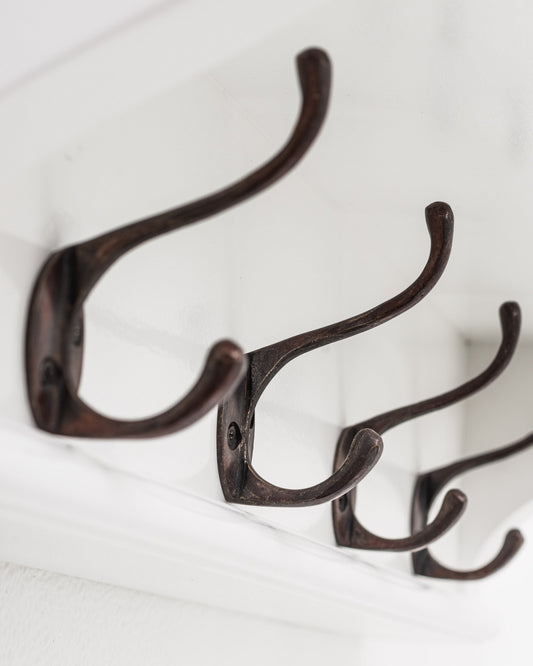 Halifax 6 Hook Coat Rack 100cm - Weiß - Lifestyle-Aufnahme | Marcottestyle
