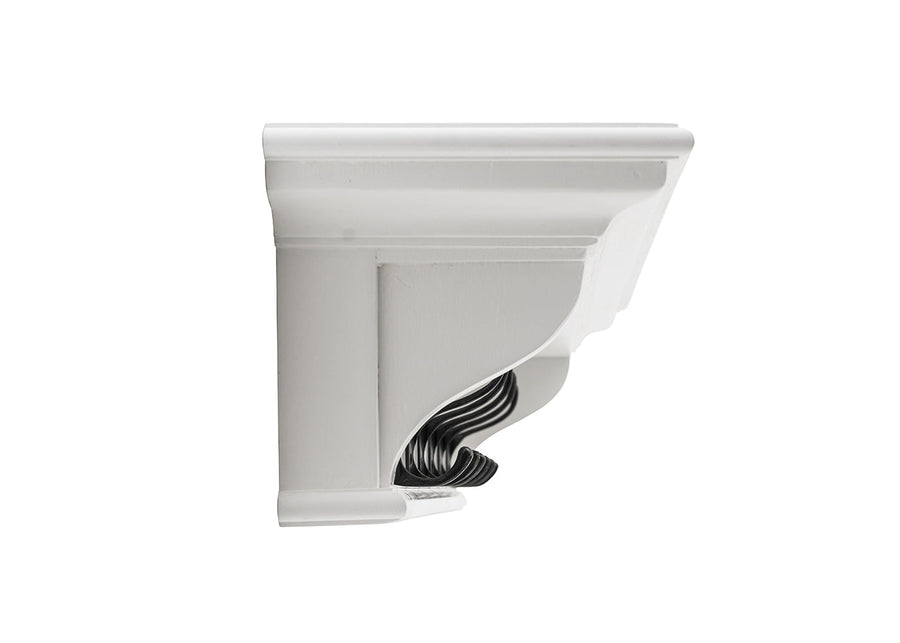 Halifax 6 Haak jas Rack 100cm - White - Lifestyle View | Marcottestyle