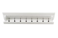 Halifax 8 Hook Coat Rack 130cm - Blanc