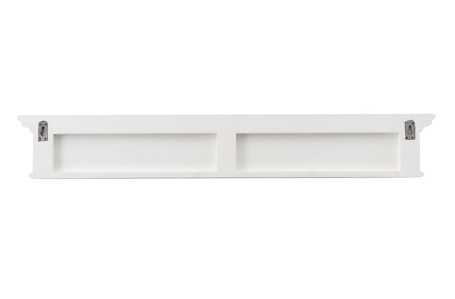 Halifax 8 Hook Coat Rack 130cm - Blanc