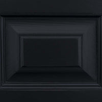 Material sample of the black finish of the Dining Table Chablis