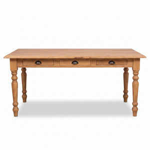 Dining Table - Chablis - Solid Oak - 160 x 90 x 78 cm - Oak
