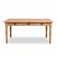 Dining Table Chablis in oak, front view, 210 x 90 x 78 cm