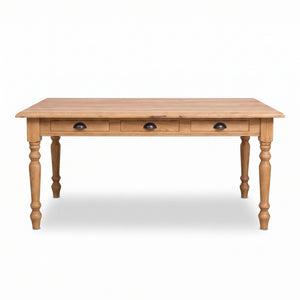 Dining Table - Chablis - Solid Oak - 210 x 90 x 78 cm - Oak