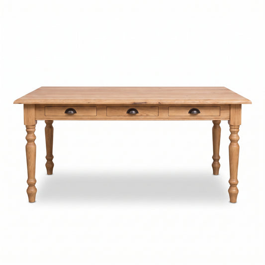 Dining Table Chablis in oak, front view, 210 x 90 x 78 cm