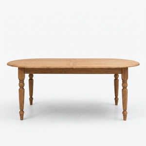 Esstisch - Givry - Eiche Massiv - 180 x 120 x 78 cm - Eiche