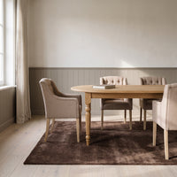 Dining Table Givry in oak, in an interior, 180 x 120 x 78 cm