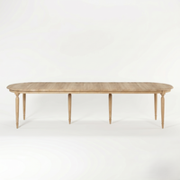 Esstisch Orlan - Ausziehbar - Massiv Eiche - 170 to 370 x 130 x 77 cm