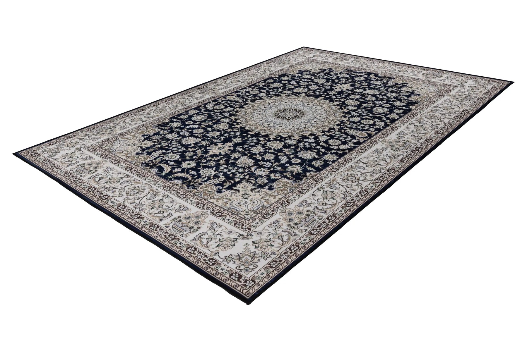 Low-Pile Rug - Jolanda Navy Blue